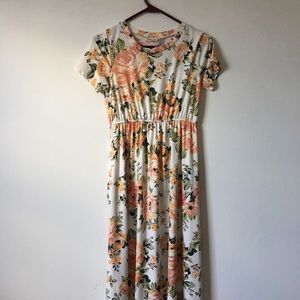 cute long floral dress